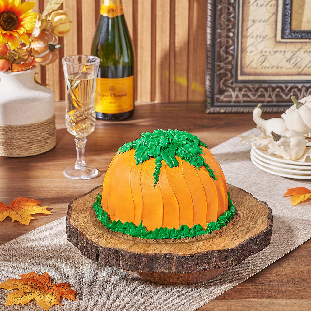 Pumpkin Spice Cake for Fall Festivities – how the gift is presented