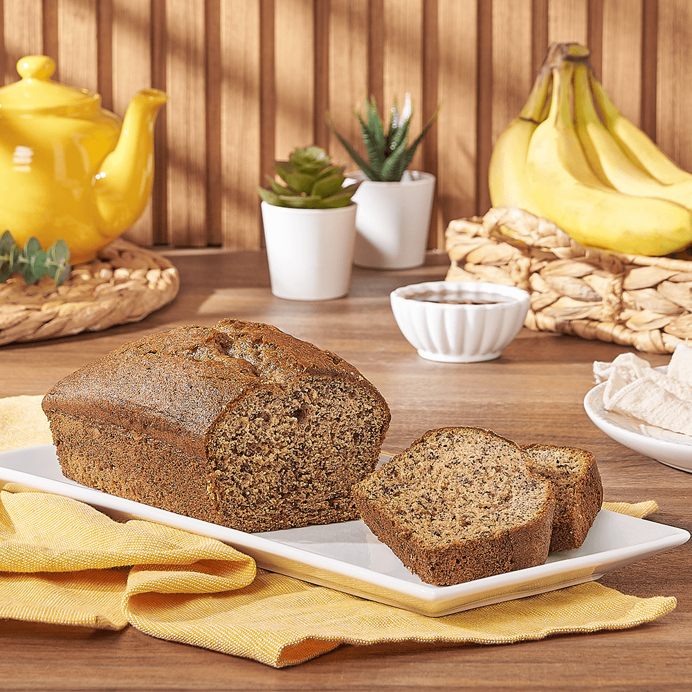 Classic Banana Bread Loaf – how the gift is presented