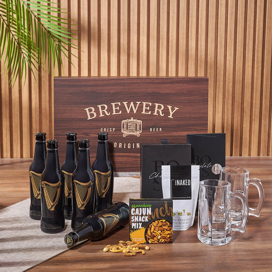 Guinness & Goodies Gift Set, beer gift, beer, guinness gift, guinness, snack gift, snack, Hamilton delivery