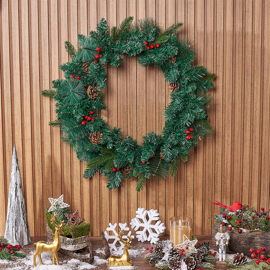 Holiday Wreath Gift, wreath gift, wreath, holiday gift, holiday, Christmas gift, christmas, Hamilton delivery