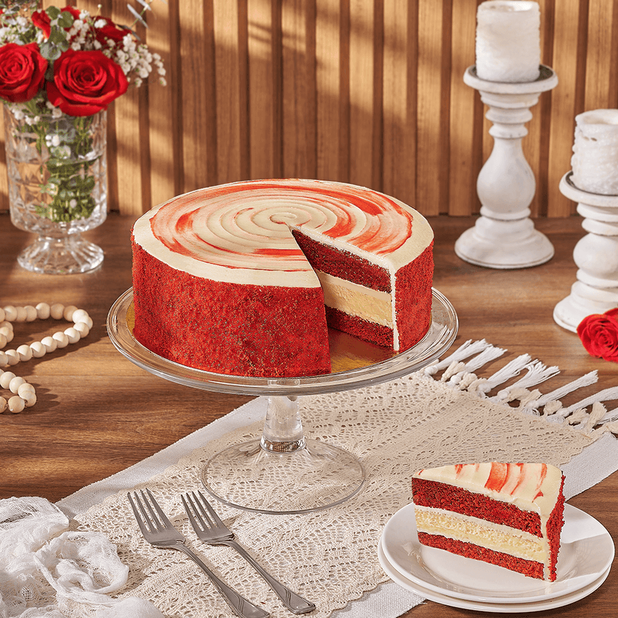Large Red Velvet Cheesecake, cake gift, cake, cheesecake gift, cheesecake, Hamilton delivery