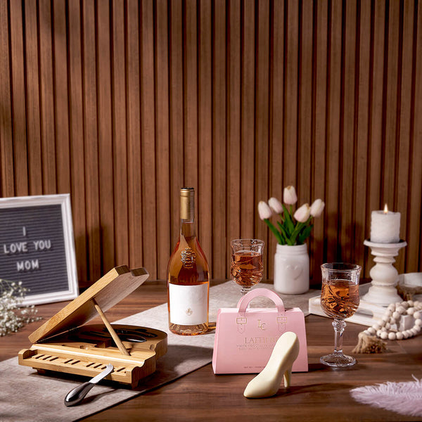 Palmerston Wine & Chocolate Basket Mother’s Day gift baskets