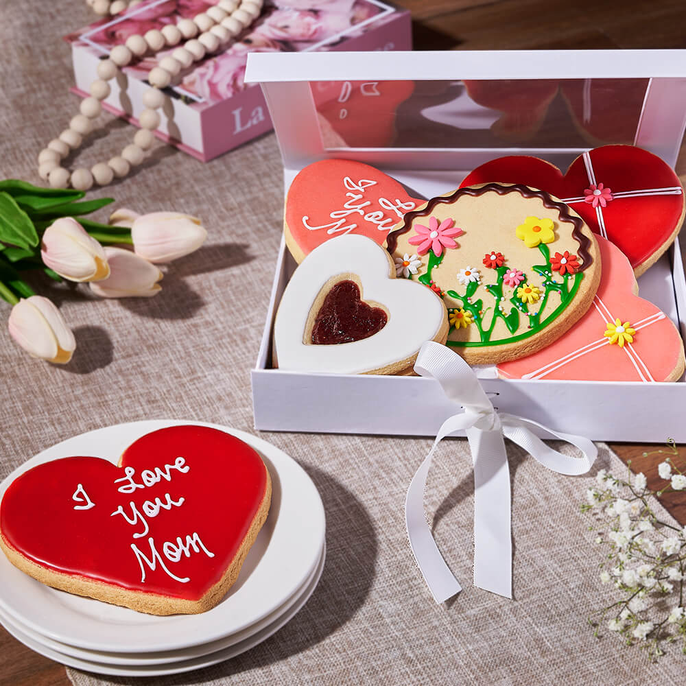 Mother's Day Seasonal Cookies Gift Basket – how the gift is presented