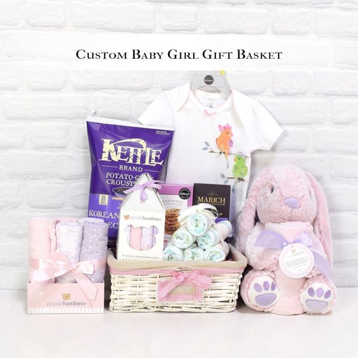 Custom Baby Girl Gift Basket from Hamilton Baskets - Hamilton Delivery