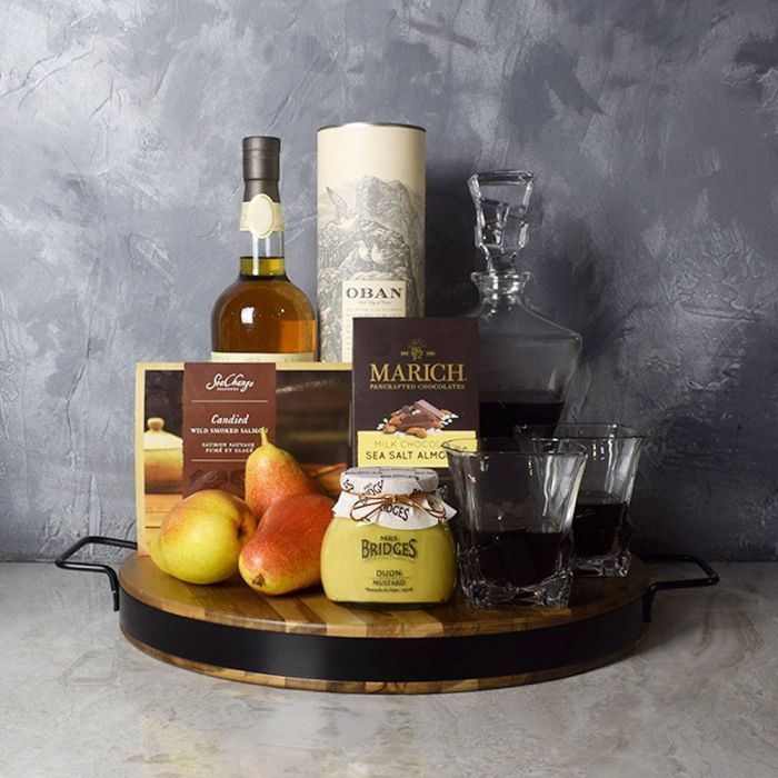 Decanter and Spirits Gift Set – how the gift is presented