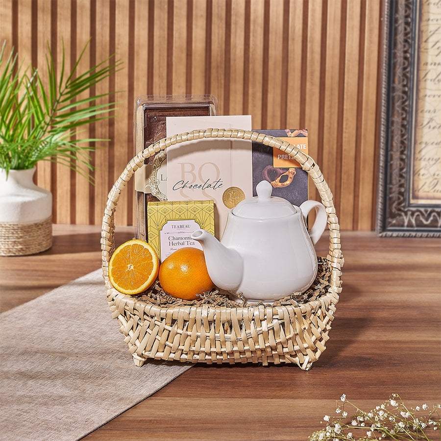 Gift basket prepared for Southern Ontario delivery