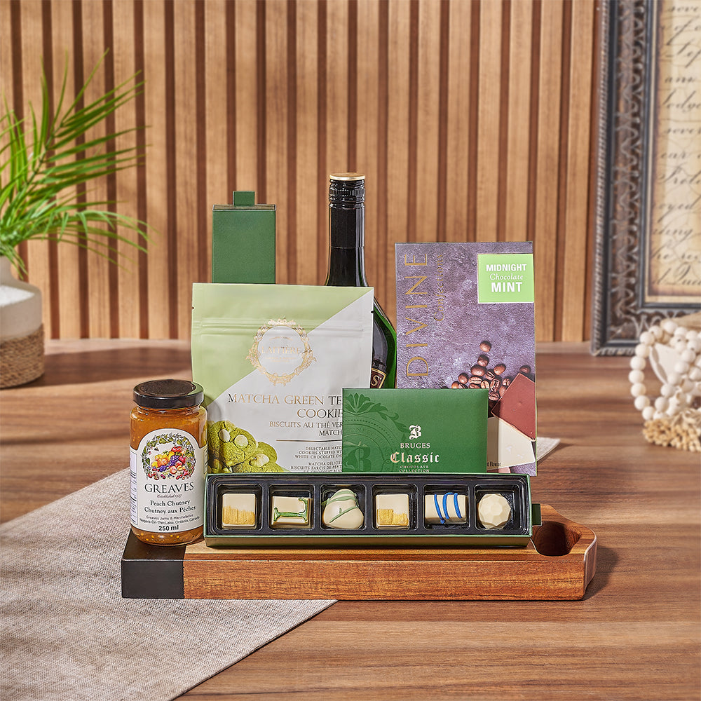 Brilliant Chocolate &  Liquor Basket for your loved ones - Hamilton Baskets