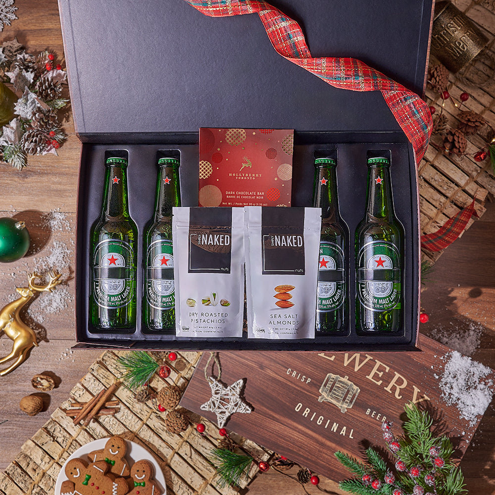 Beer &amp; Nuts Crate, beer gift, beer, christmas gift, christmas, nuts gift, nuts, Hamilton delivery