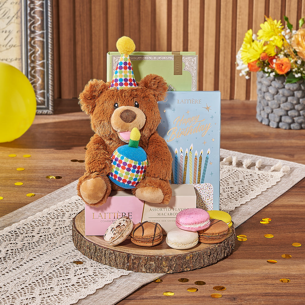 Birthday Bear &amp; Treat Gift, birthday gift, birthday, chocolate gift, chocolate, chocolate gift, chocolate, Hamilton delivery