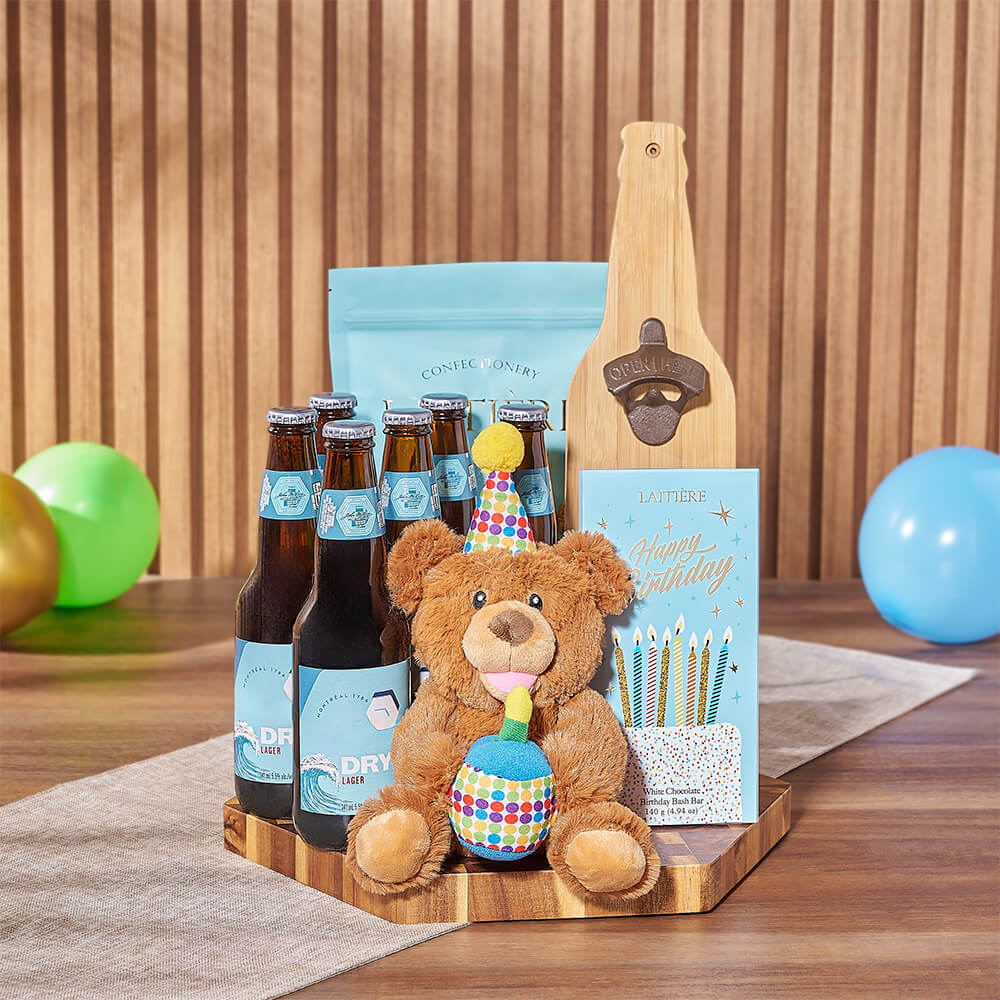 Birthday &amp; Beer Gift Board, birthday gift, birthday, beer gift, beer, chocolate gift, chocolate, Hamilton delivery