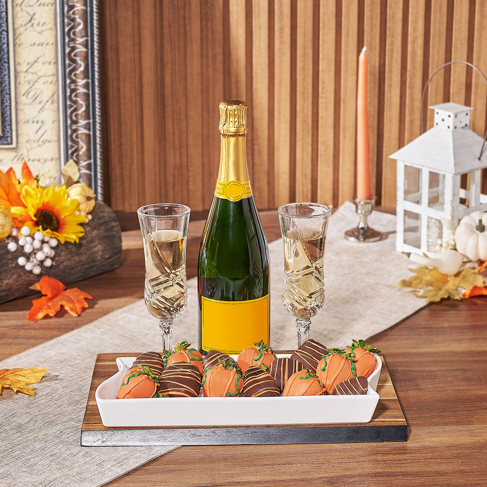 Champagne &amp; Chocolate Strawberries Gift Basket, champagne gift, champagne, sparkling wine gift, sparkling wine, chocolate strawberry gift, chocolate strawberry, Hamilton delivery