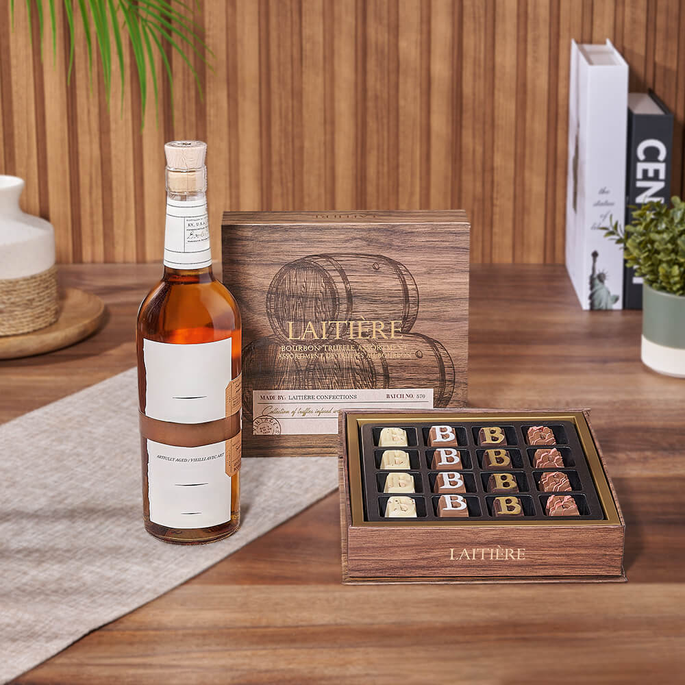 Chocolate & Liquor Pairing Gift, liquor gift, liquor, chocolate gift, chocolate, Hamilton delivery