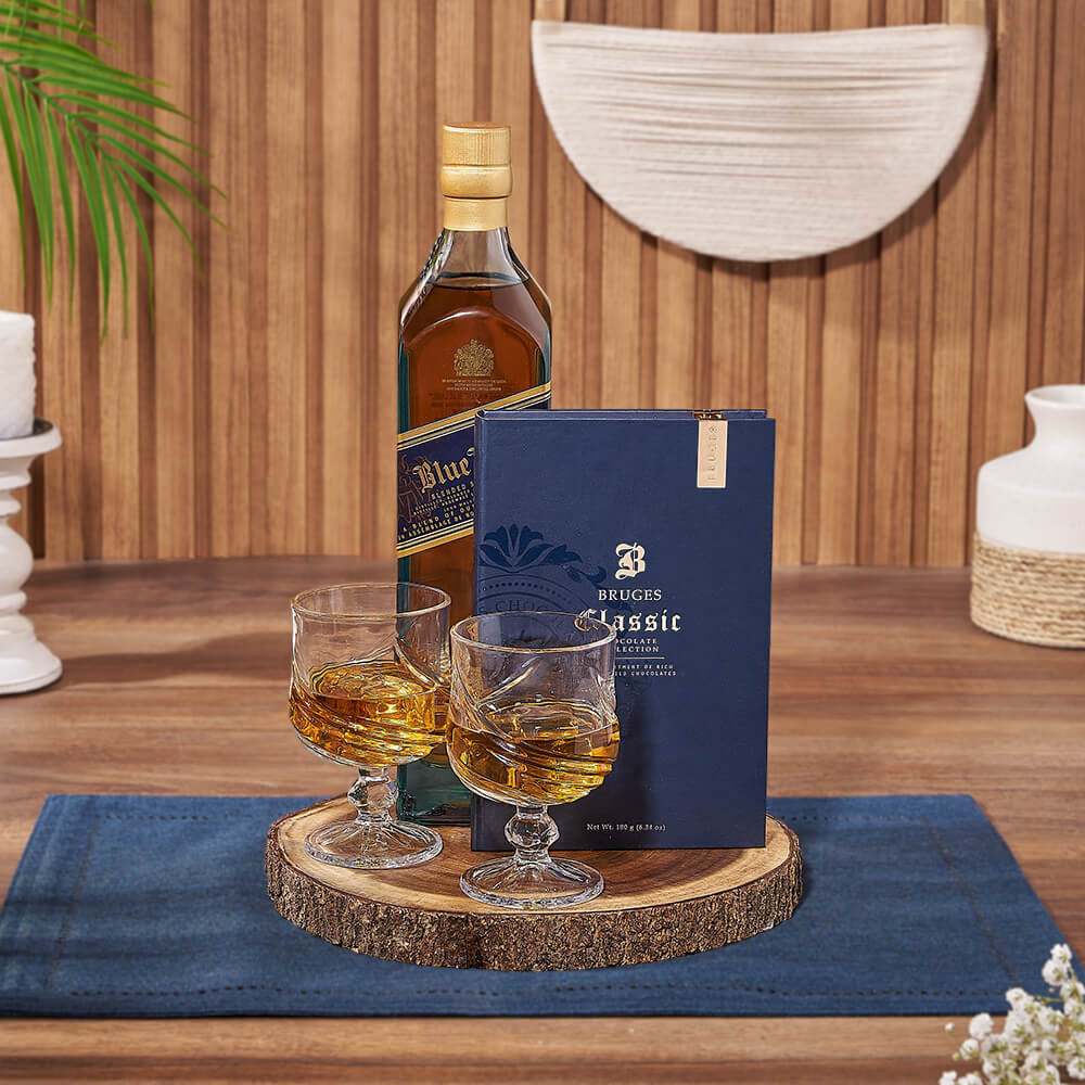 Chocolate &amp; Liquor Sharing Gift Set, liquor gift, liquor, chocolate gift, chocolate, Hamilton delivery