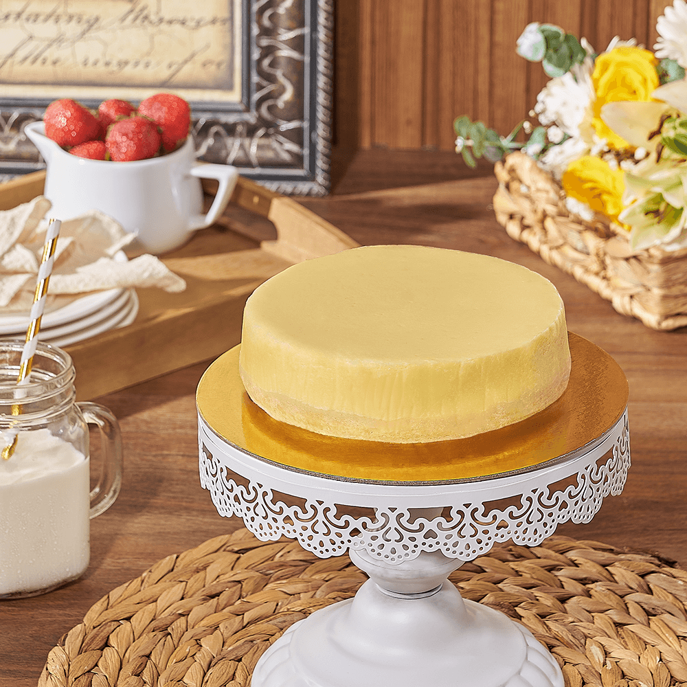 Classic Plain Cheesecake – how the gift is presented