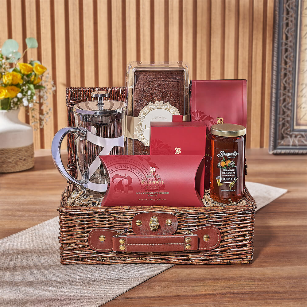 Danforth Coffee &amp; Sweets Basket, coffee gift, coffee, chocolate gift, chocolate, Hamilton delivery
