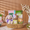 Easter Champagne & Snack Basket, easter gift, easter, sparkling wine gift, sparkling wine, champagne gift, champagne, chocolate gift, chocolate, Hamilton delivery