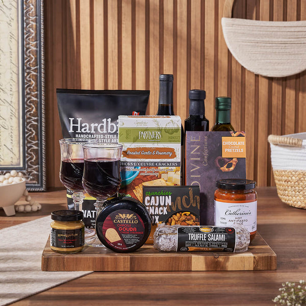 Etobicoke Wine & Cheese Gift Basket Wine gift baskets Hamilton delivery Hamilton Baskets