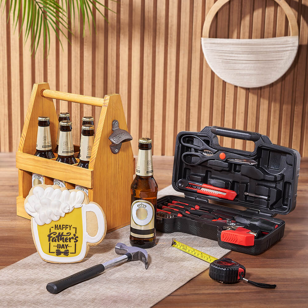 Father's Day Brew & Tool Gift, beer gift, beer, fathers day gift, fathers day, tool gift, tools, Hamilton delivery