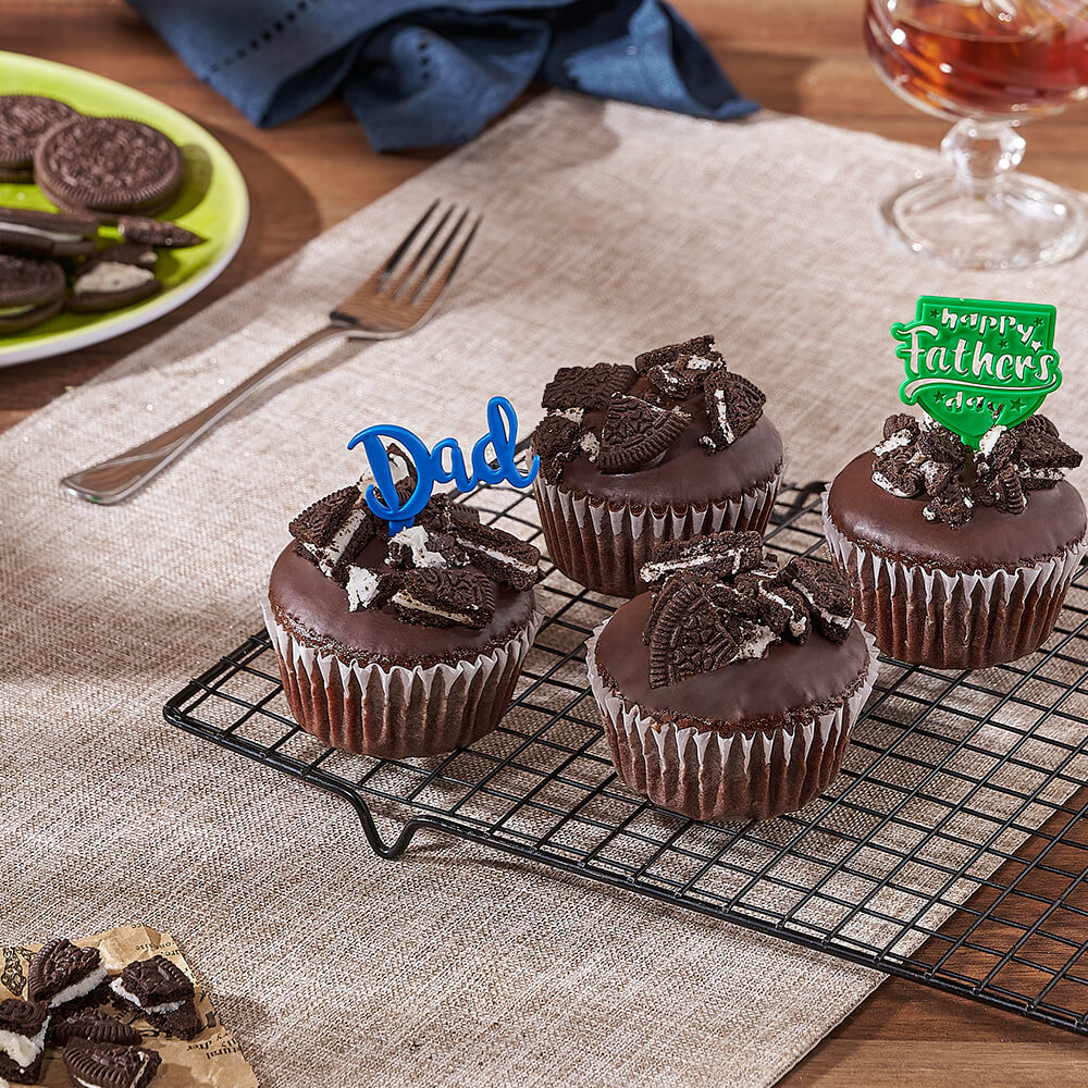 Father's Day Oreo Cupcakes, fathers day gift, fathers day, cupcake gift, cupcake, Hamilton delivery
