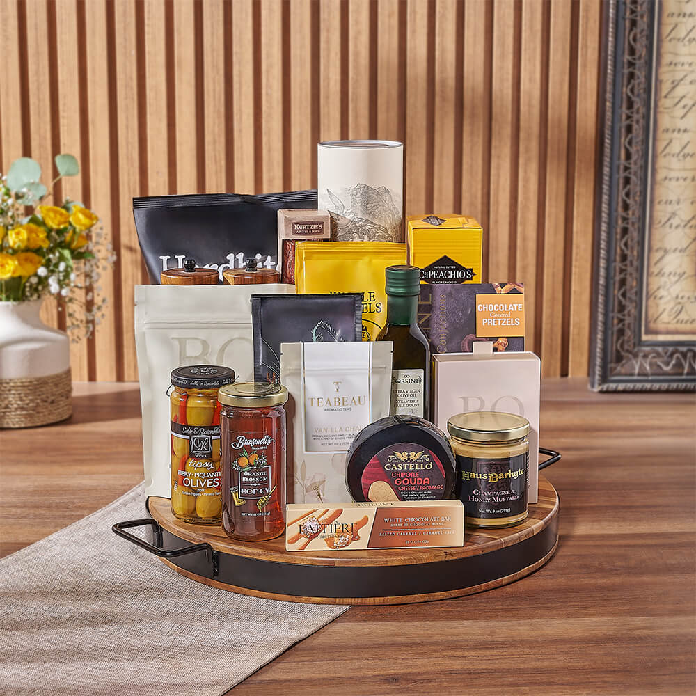 Get This Party Started Platter, liquor gift, liquor, gourmet gift, gourmet, chocolate gift, chocolate, Hamilton delivery