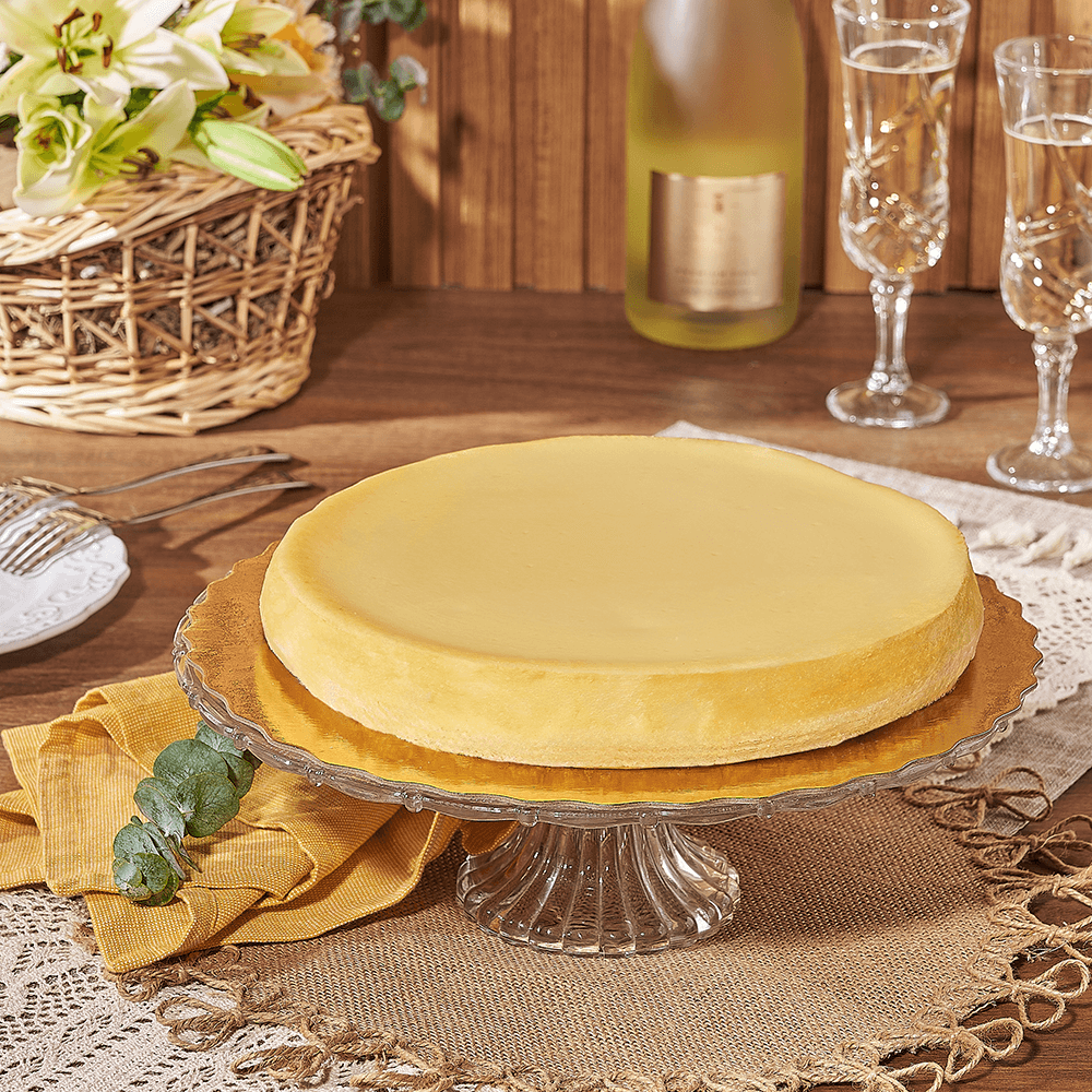 Large Classic New York Cheesecake – how the gift is presented