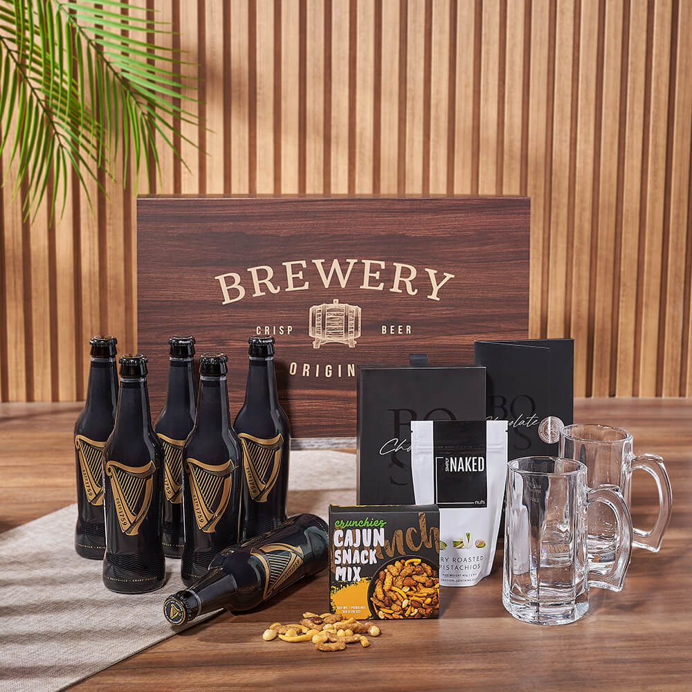 Guinness &amp; Goodies Gift Set, beer gift, beer, guinness gift, guinness, snack gift, snack, Hamilton delivery
