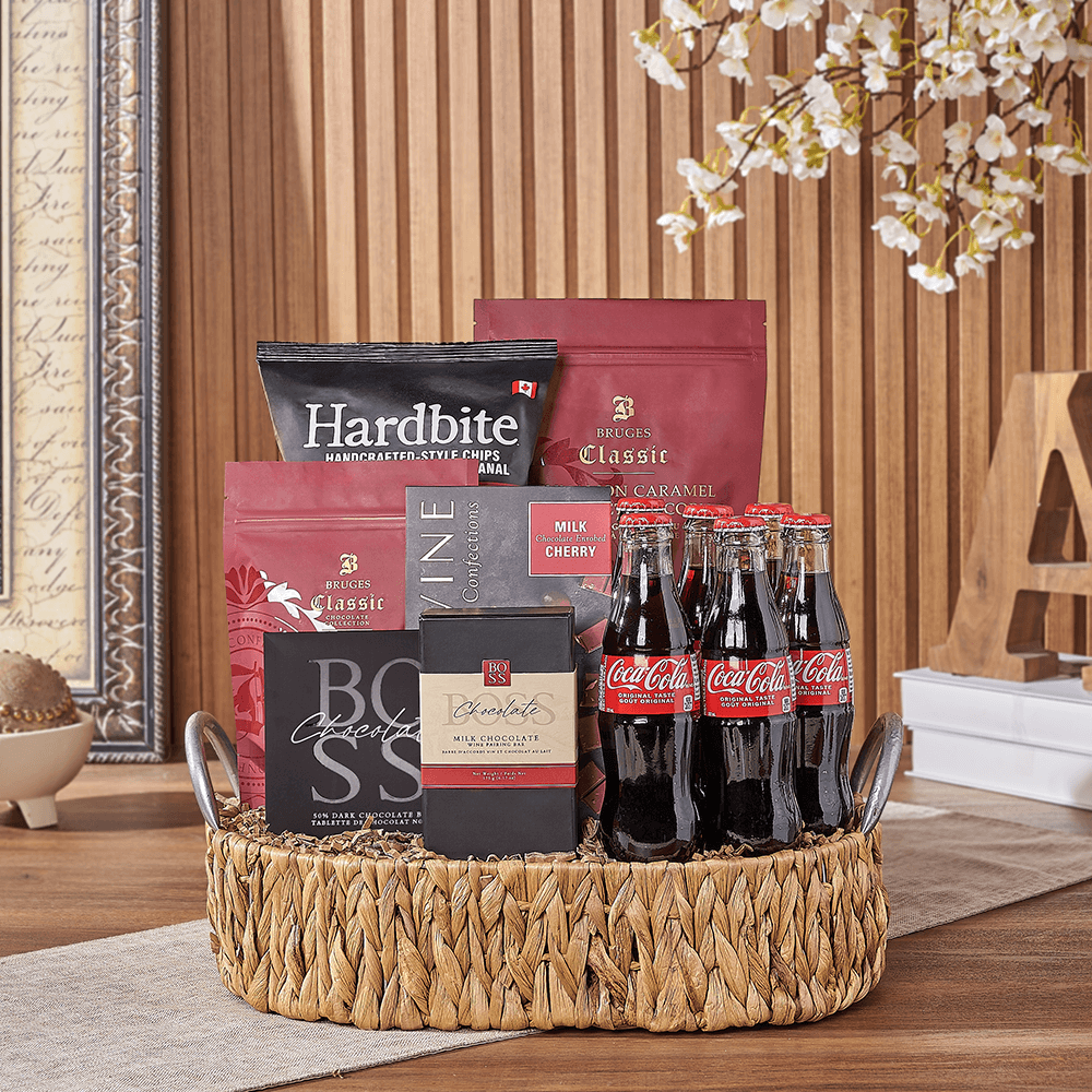 Halal Birthday Gourmet Gift Tray – how the gift is presented