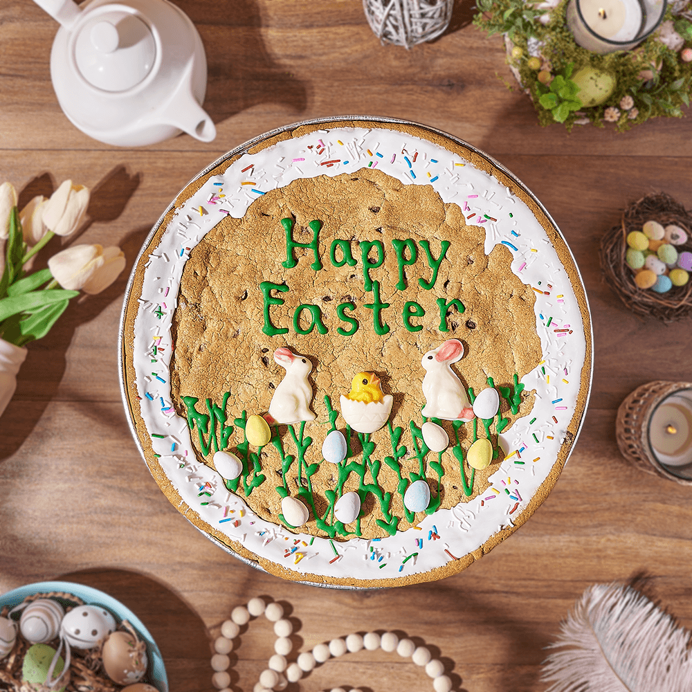Happy Easter Giant Cookie, easter gift, easter, cookie gift, cookie, baked goods gift, baked goods, Hamilton delivery