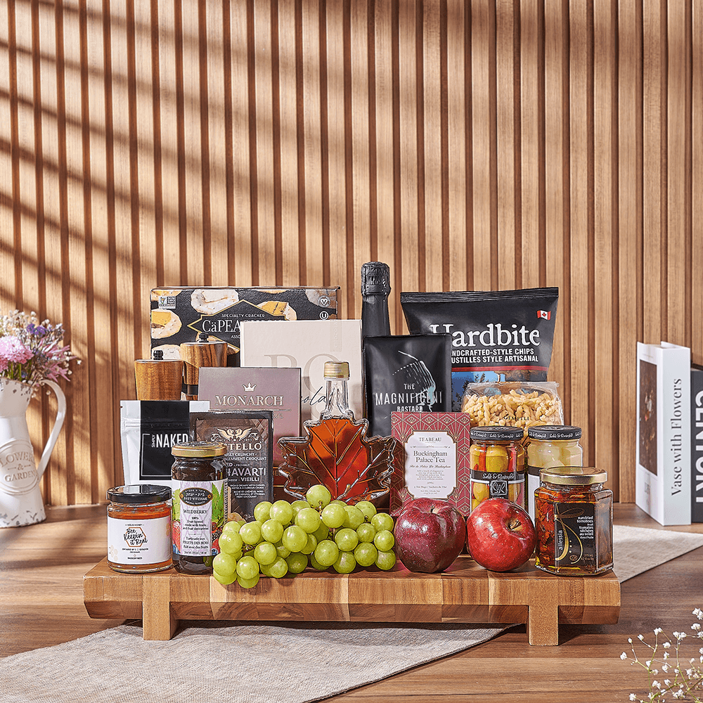 Kosher Champagne Feast, kosher gift, kosher, champagne gift, champagne, sparkling wine gift, sparkling wine, Hamilton delivery