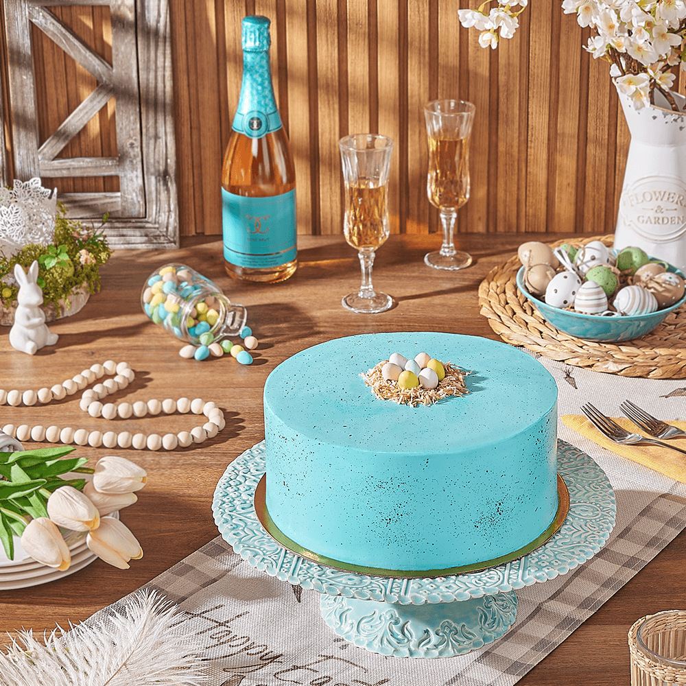 Large Easter Cake, easter gift, easter, cake gift, cake, baked goods gift, baked goods, Hamilton delivery