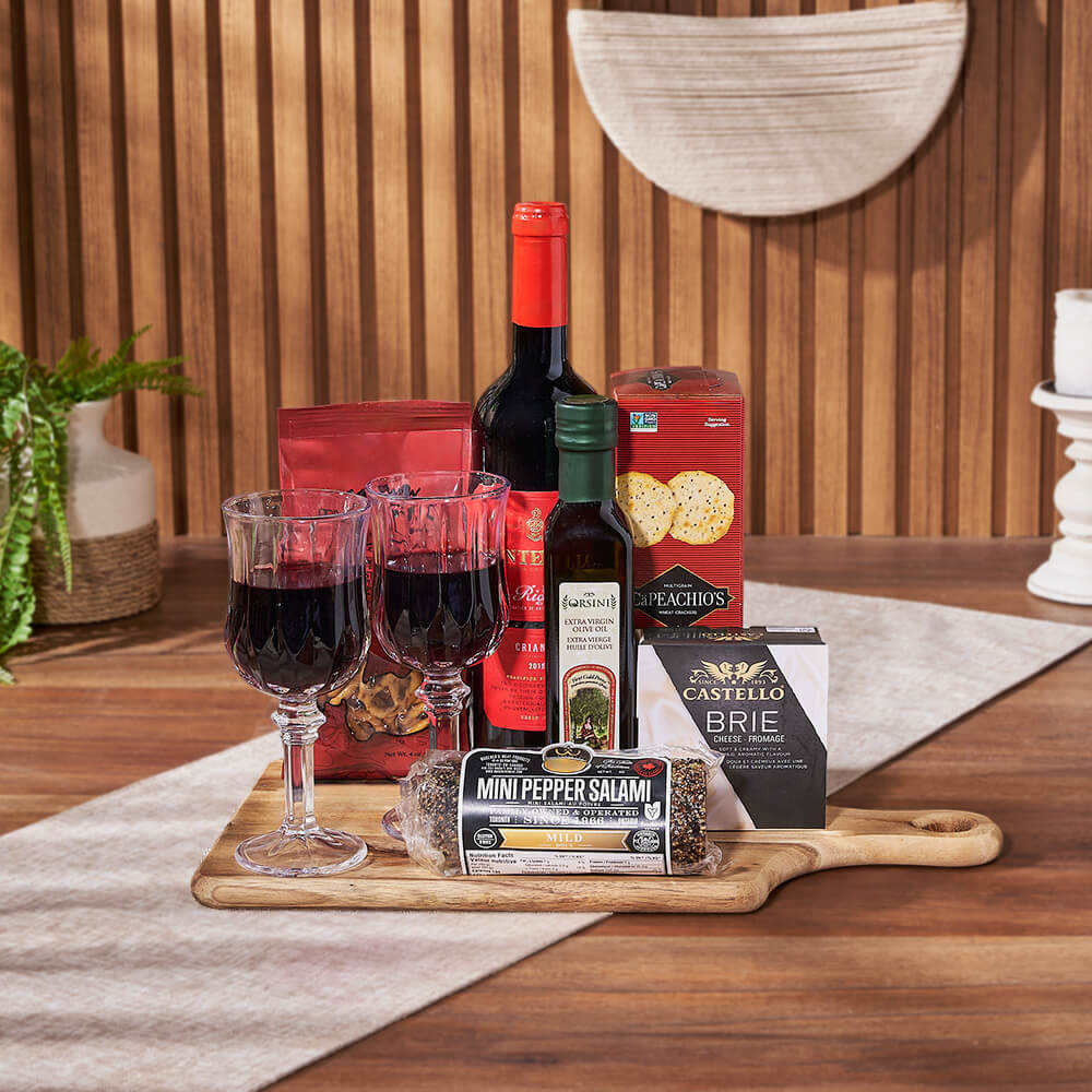 Love for Wine &amp; Cheese Board, wine gift, wine, cheese gift, cheese, charcuterie gift, charcuterie, Hamilton delivery
