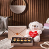 Luxury Truffle & Bear Gift Set, chocolate gift, chocolate, bear gift, bear, Hamilton delivery