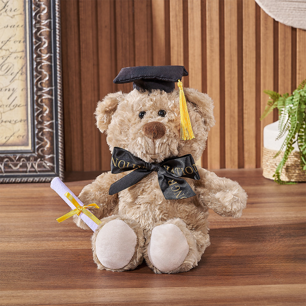 My Grad Teddy Bear, plush gift, plush, graduation gift, graduation, bear gift, bear, Hamilton delivery