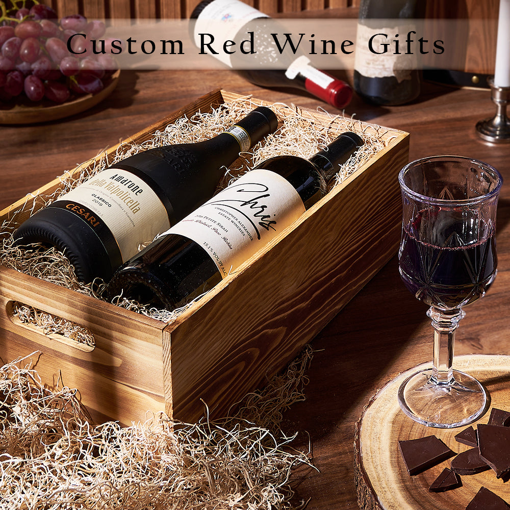 Red Wine Gifts from Hamilton Baskets - Wine Gift Basket - Hamilton Delivery