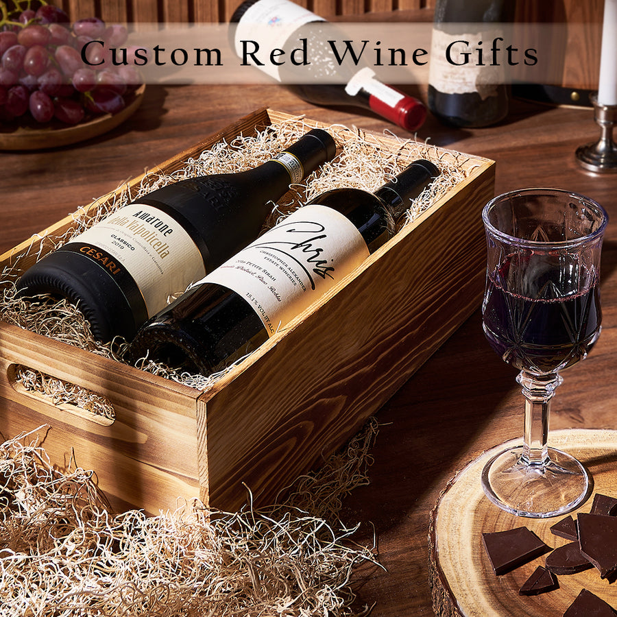 Red Wine Gifts from Hamilton Baskets- Hamilton Delivery