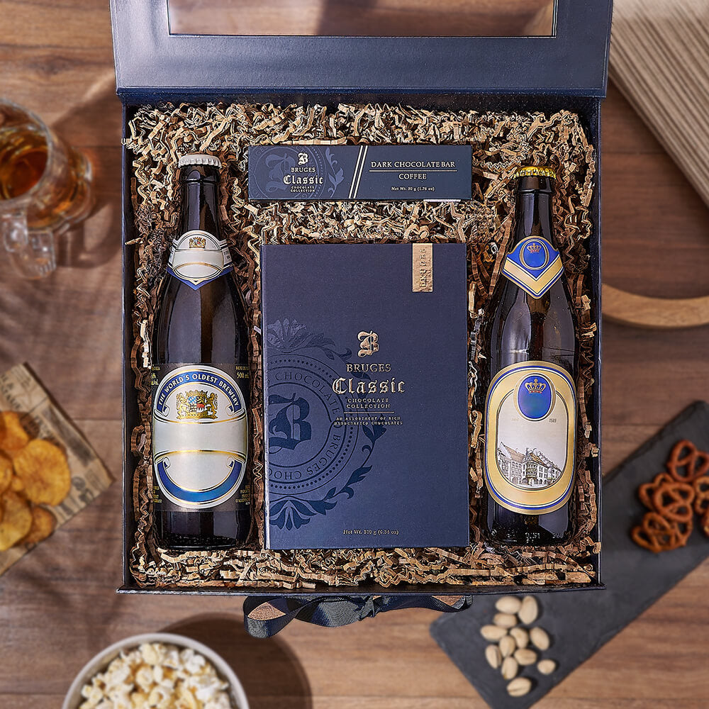 Rich Chocolate &amp; Craft Beer Box, beer gift, beer, chocolate gift, chocolate, Hamilton delivery