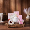 Rosedale Tea Time Gift Basket, tea gift, tea, cookie gift, cookie, chocolate gift, chocolate, Hamilton delivery