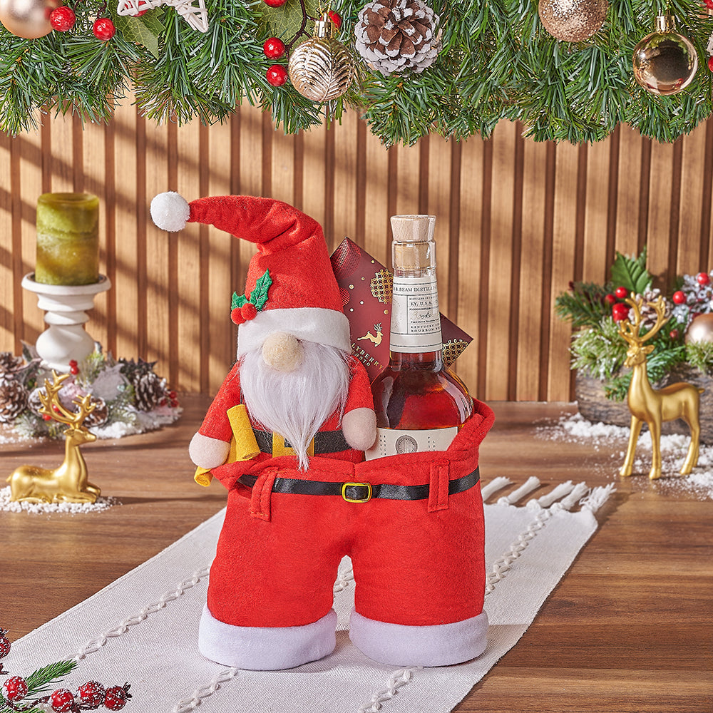 Whiskey and Hollyberry Gift Bag – how the gift is presented