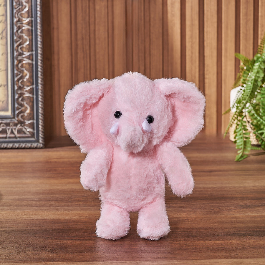 Small Pink Plush Elephant, plush gift, plush, toy gift, toy, Hamilton delivery