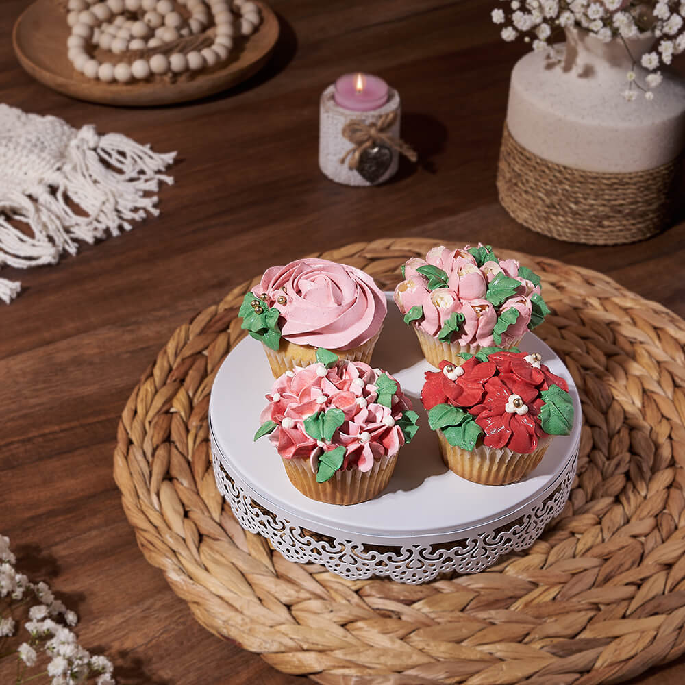 Sweet Mother's Day Vanilla Cupcakes, mothers day gift, mothers day, gourmet gift, gourmet, cake gift, cake, Hamilton delivery 