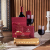 The Sweet Temptations Gourmet Wine Basket, wine gift, wine, chocolate gift, chocolate, cookie gift, cookie, Hamilton delivery