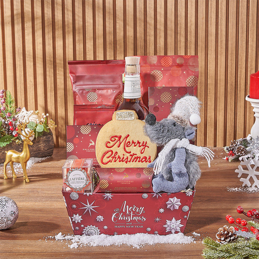 Twas the Night Before Christmas Gift Set, liquor gift, liquor, chocolate gift, chocolate, christmas gift, christmas, Hamilton delivery