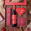 Valentine’s Wine Box, wine gift, wine, valentines day gift, valentines day, cookie gift, cookie, Hamilton delivery