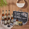Zesty Barbeque Grill Gift Set with Beer, beer gift, beer, grill gift, grill, bbq gift, bbq, Hamilton delivery