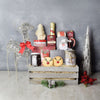 Birch & Bubbly Holiday Gift Crate from Hamilton Baskets - Hamilton Delivery