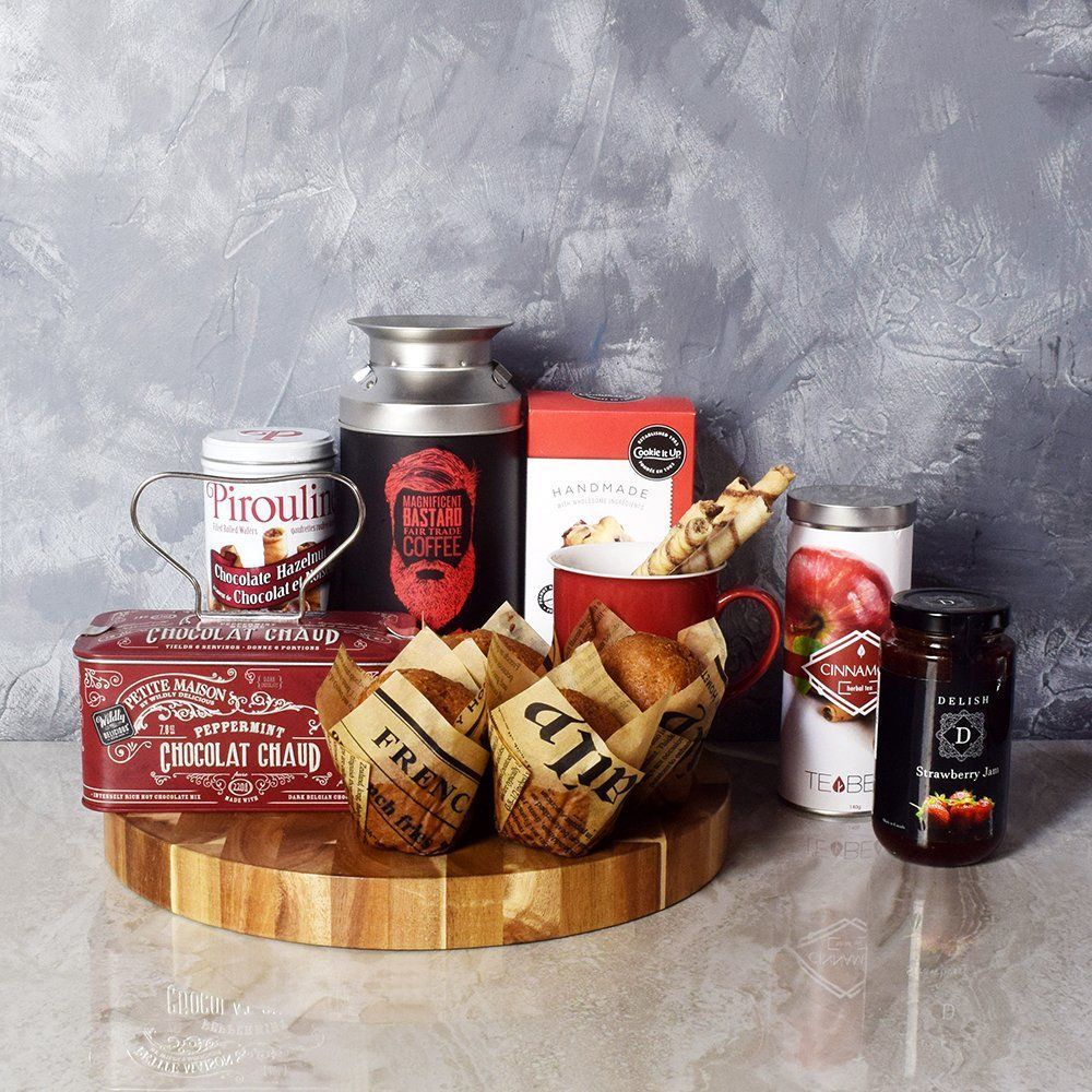 Chocolate and Truffle Assortment Gift Box – how the gift is presented