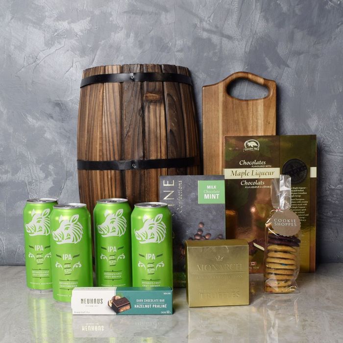 Burlington St. Patrick’s Day Basket from Hamilton Baskets  - Hamilton Delivery