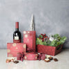 Christmas Morning Wine Gift Set from Hamilton Baskets - Hamilton Delivery