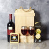 Classic Wine & Cheese Crate from Hamilton Baskets  - Hamilton Delivery