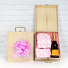 Congratulations On A Baby Girl Crate includes a high-quality outfit for the newborn from Hamilton Baskets - Hamilton Delivery